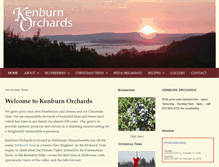 Tablet Screenshot of kenburnorchards.com